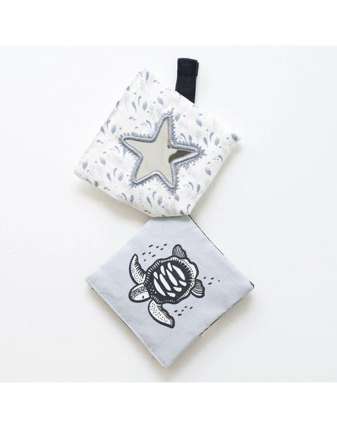 Crinkle Pages Stroller Toy - Ocean
