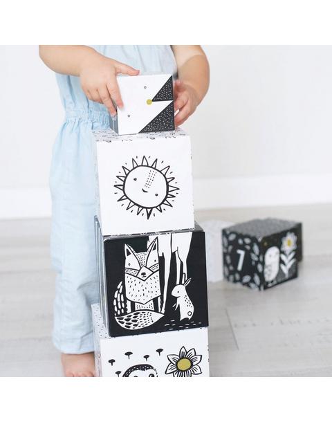 Nesting Blocks - Woodland Numbers