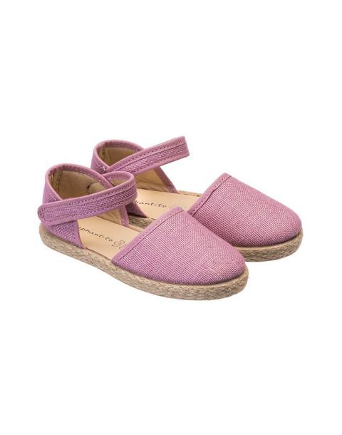 Linen Classic Espadrille | Mauve