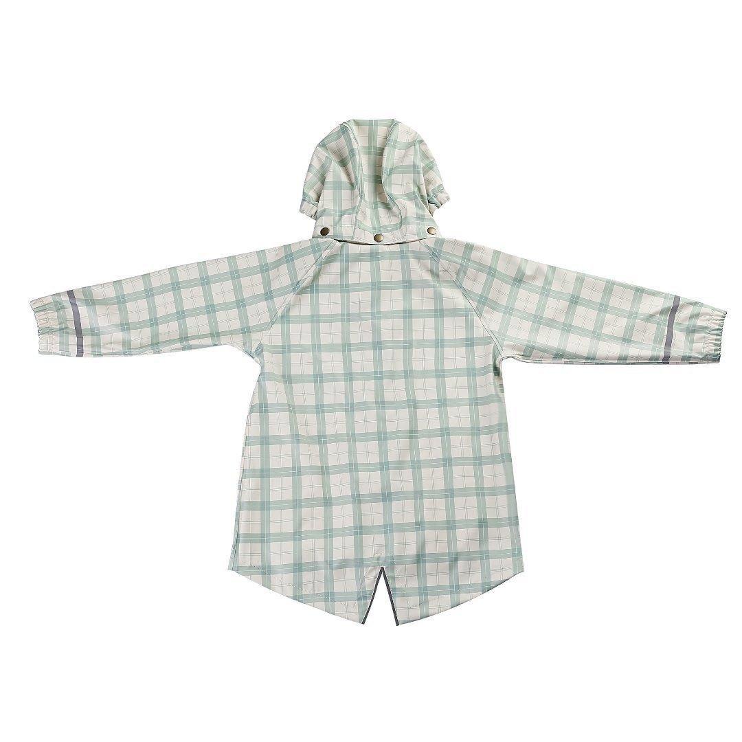 Fishtail Rain Jacket | Fern Plaid image number 2