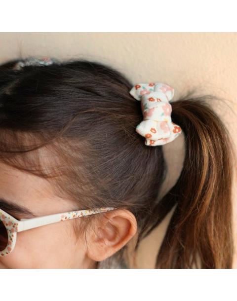 Pigtail Bow Hair Clips Set of 2 | Organic | Sunset Meadow