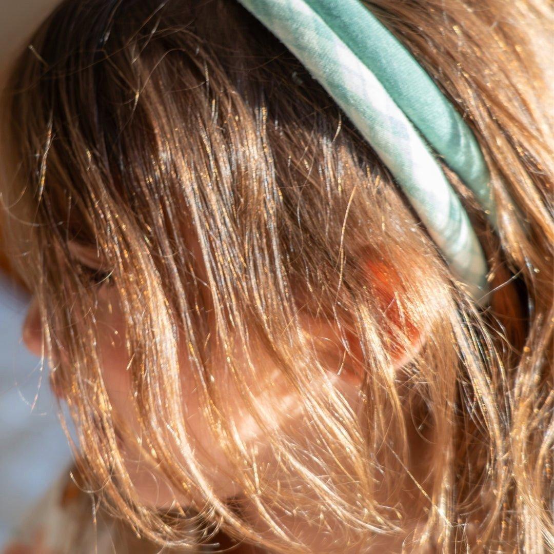 Classic Headband Set of 2 | Fern Plaid image number 1