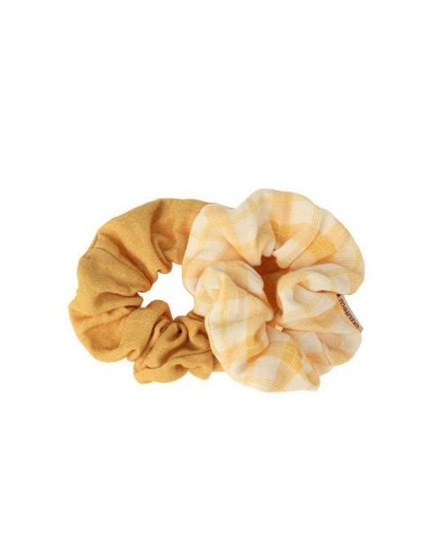 Hair Scrunchies Set of 2 | Buckwheat