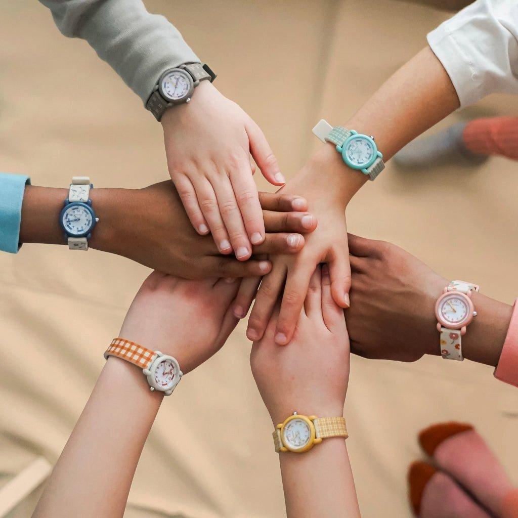 Classic Watches | Silicone + Stainless Steel | Scandi Floral image number 4
