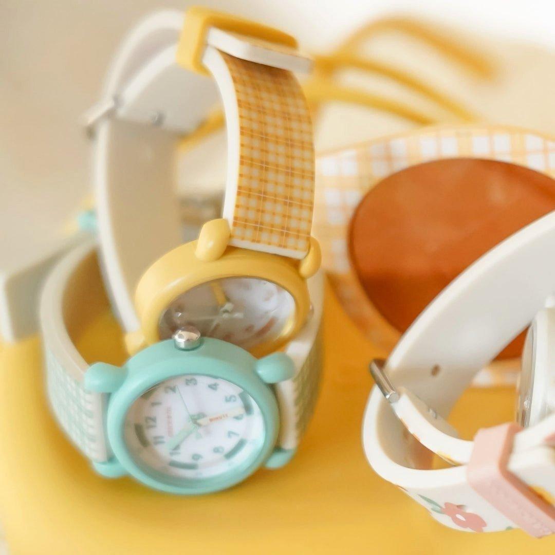 Classic Watches | Silicone + Stainless Steel | Fern Plaid image number 3