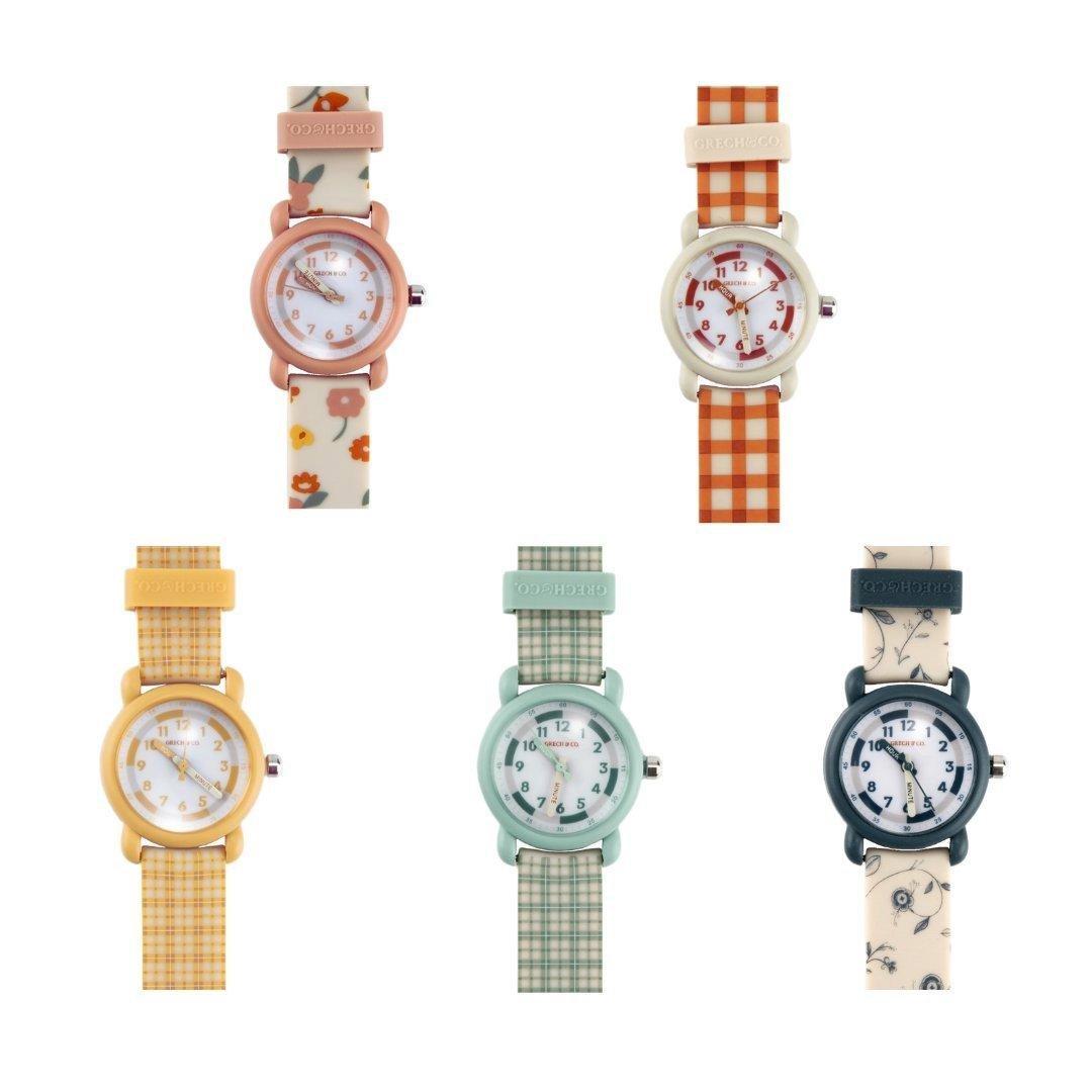 Classic Watches | Silicone + Stainless Steel | Sienna Gingham image number 4
