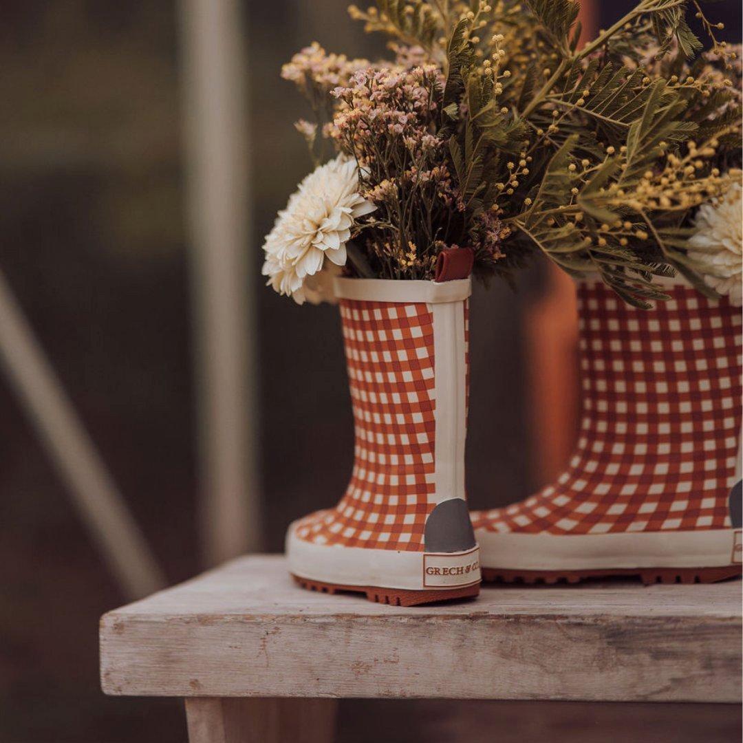Classic Rain Boots | Sienna Gingham image number 3