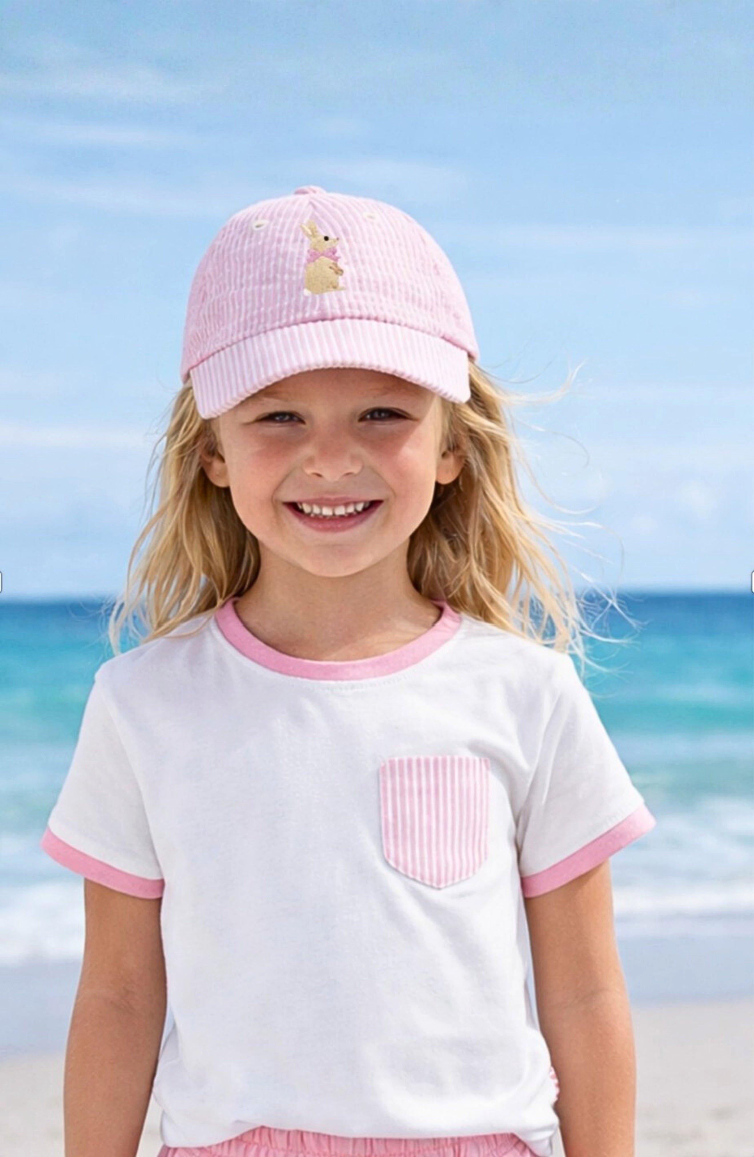 Bunny Bow Baseball Hat image number 1