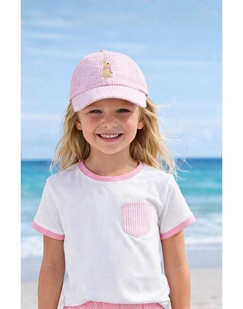 Bunny Bow Baseball Hat