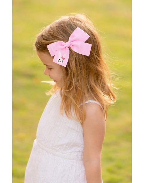 Bunny Hair Bow | Pink