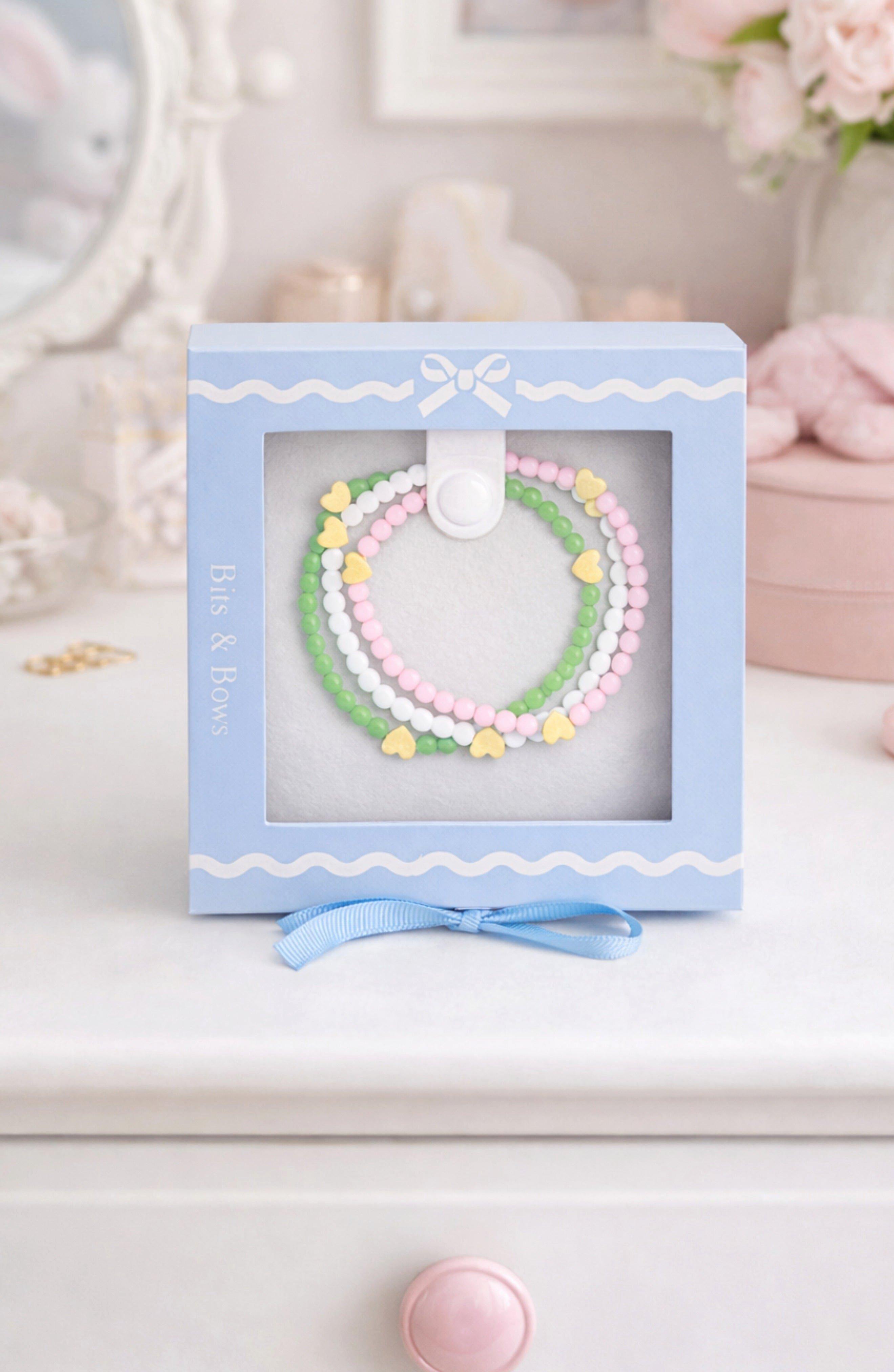 St. Patrick's Day Hearts Bracelet Set image number 2