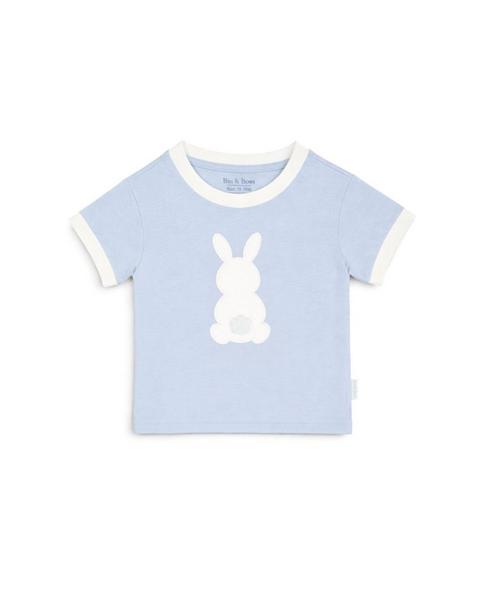 Cottontail Bunny T-Shirt in Blue