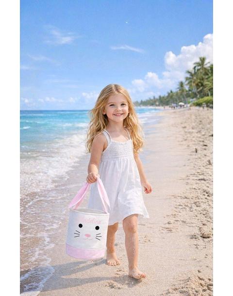 Easter Bunny Basket | Pink