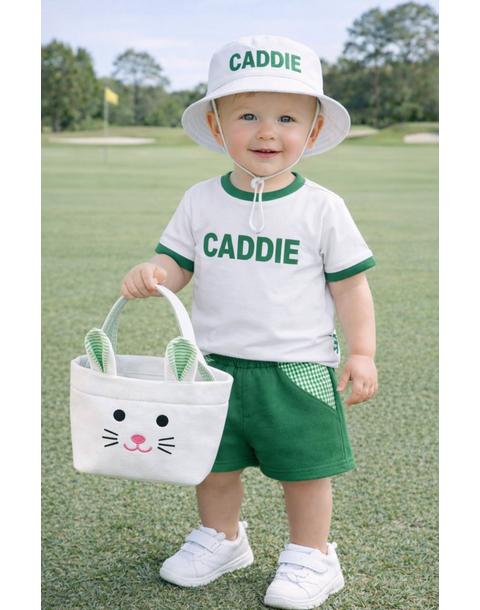 Bitty Bunny Basket | Green