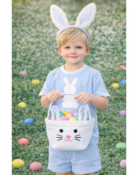 Bitty Bunny Basket | Blue