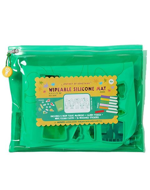 Wipeable Silicone Mat - Friends
