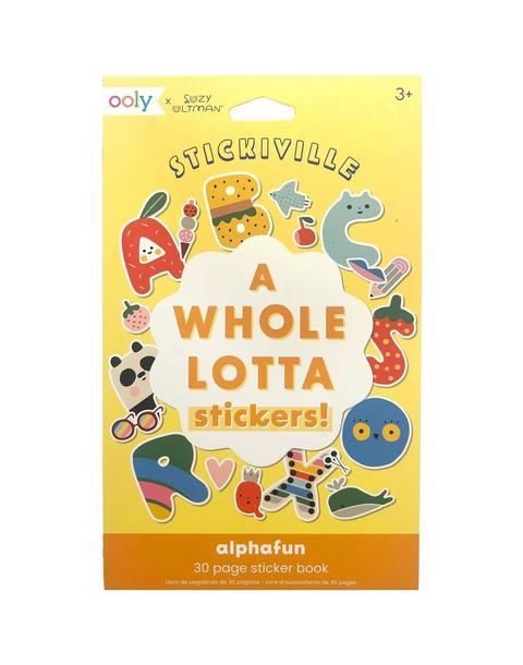 Stickiville: A Whole Lotta Stickers - Alpha-Fun
