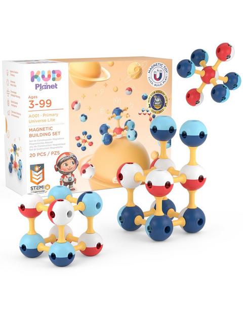 Magnetic Building Blocks: Primary Universe Lite - 20 pcs