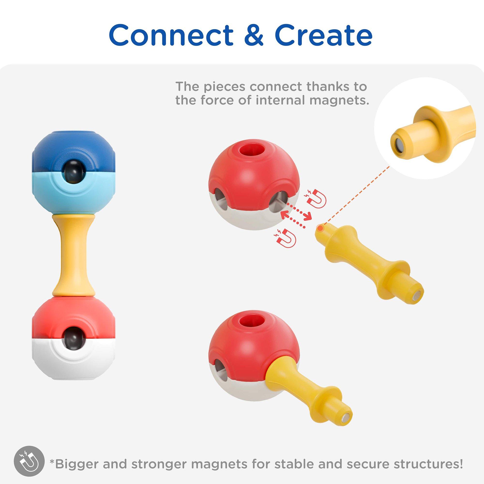 Magnetic Building Blocks: Primary Universe Lite - 20 pcs image number 4