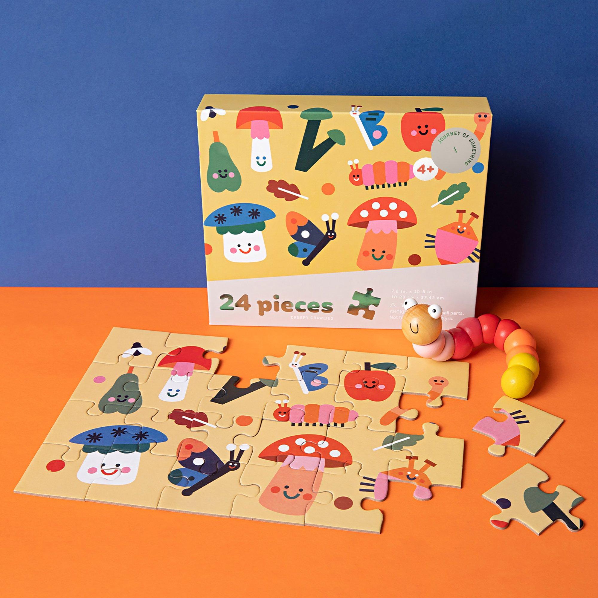 24 Piece Puzzle - Creepy Crawlies image number 2