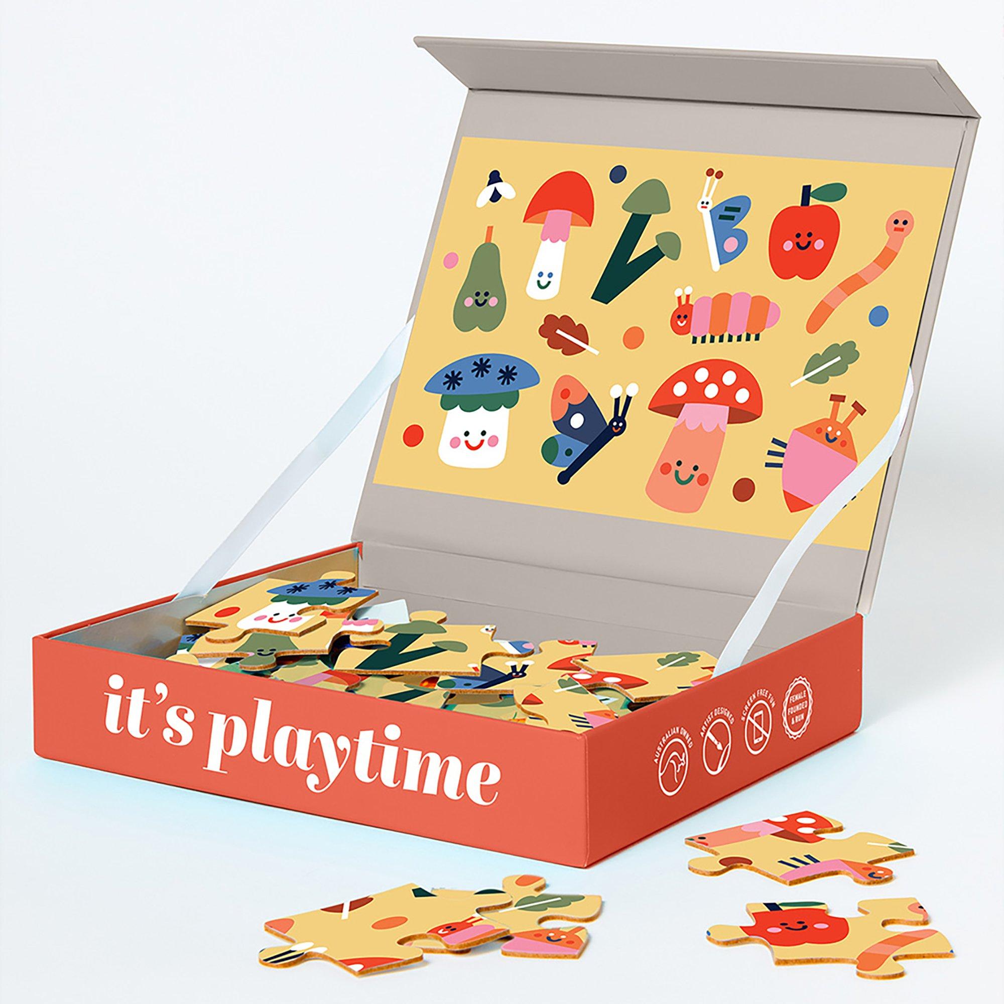 24 Piece Puzzle - Creepy Crawlies image number 1