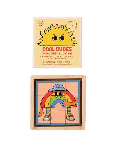 Wooden Blocks - Cool Dudes