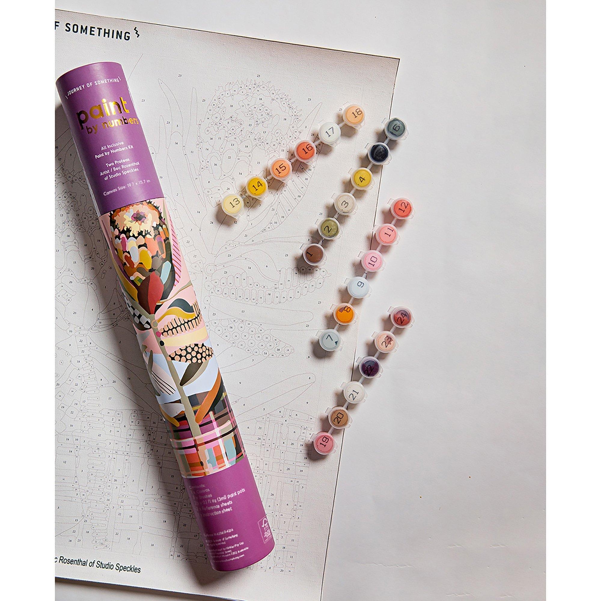 Paint by Numbers - Two Proteas image number 2