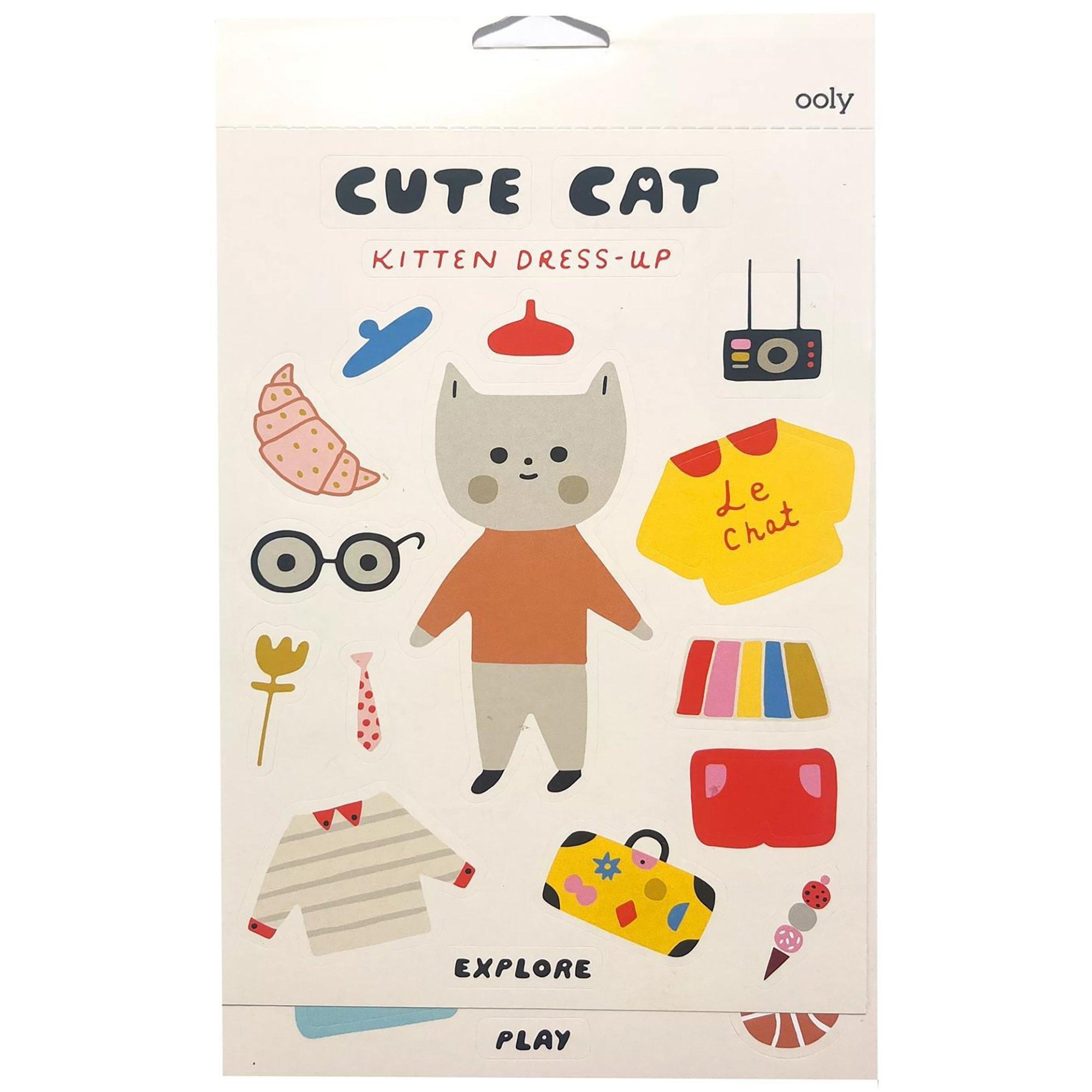 Stickiville: A Whole Lotta Stickers - Dress Up Cats image number 3