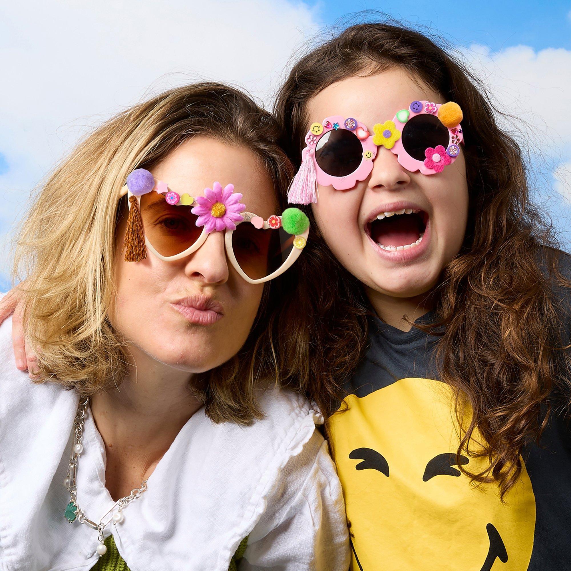 Decorate Your Own Sunglasses - Flower image number 4