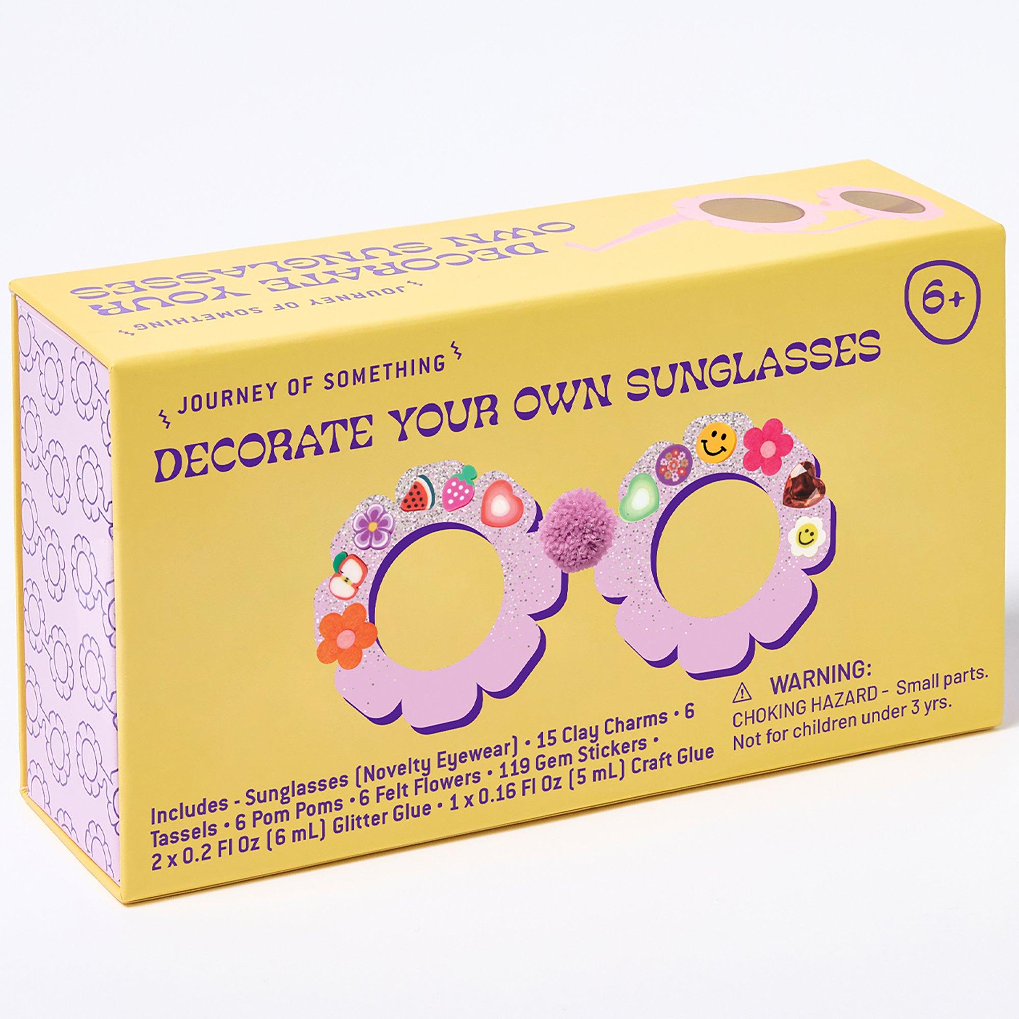 Decorate Your Own Sunglasses - Flower image number 1