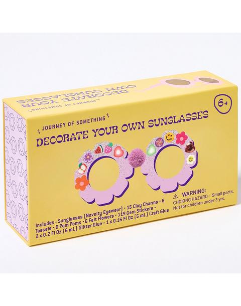 Decorate Your Own Sunglasses - Flower