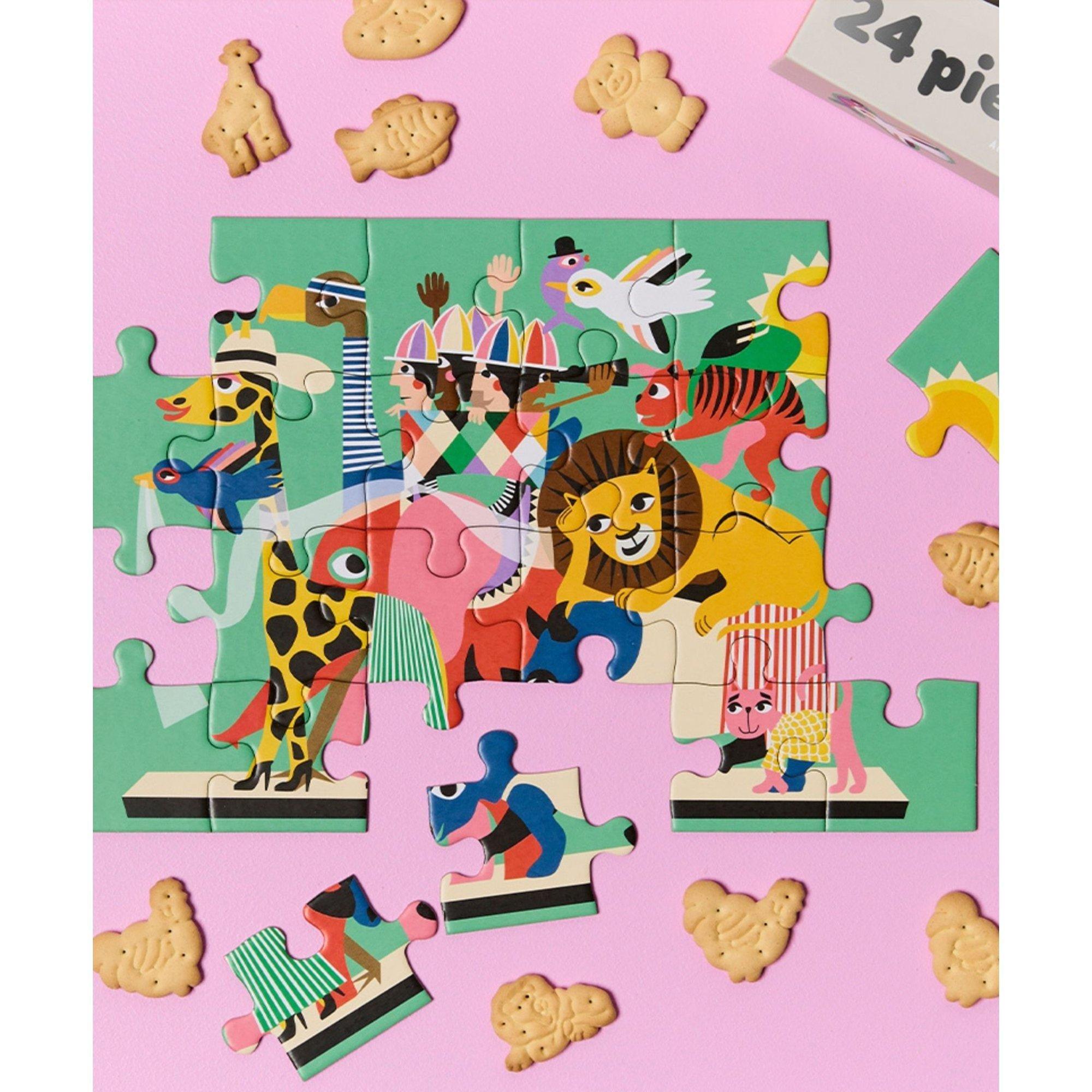 24 Piece Puzzle - Animal Carnival image number 4