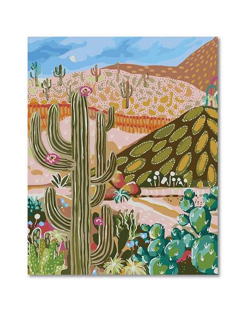 Paint By Numbers - Cactus Valley