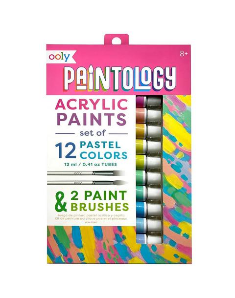 Paintology: Acrylic Paints - Pastel Colors 12ct