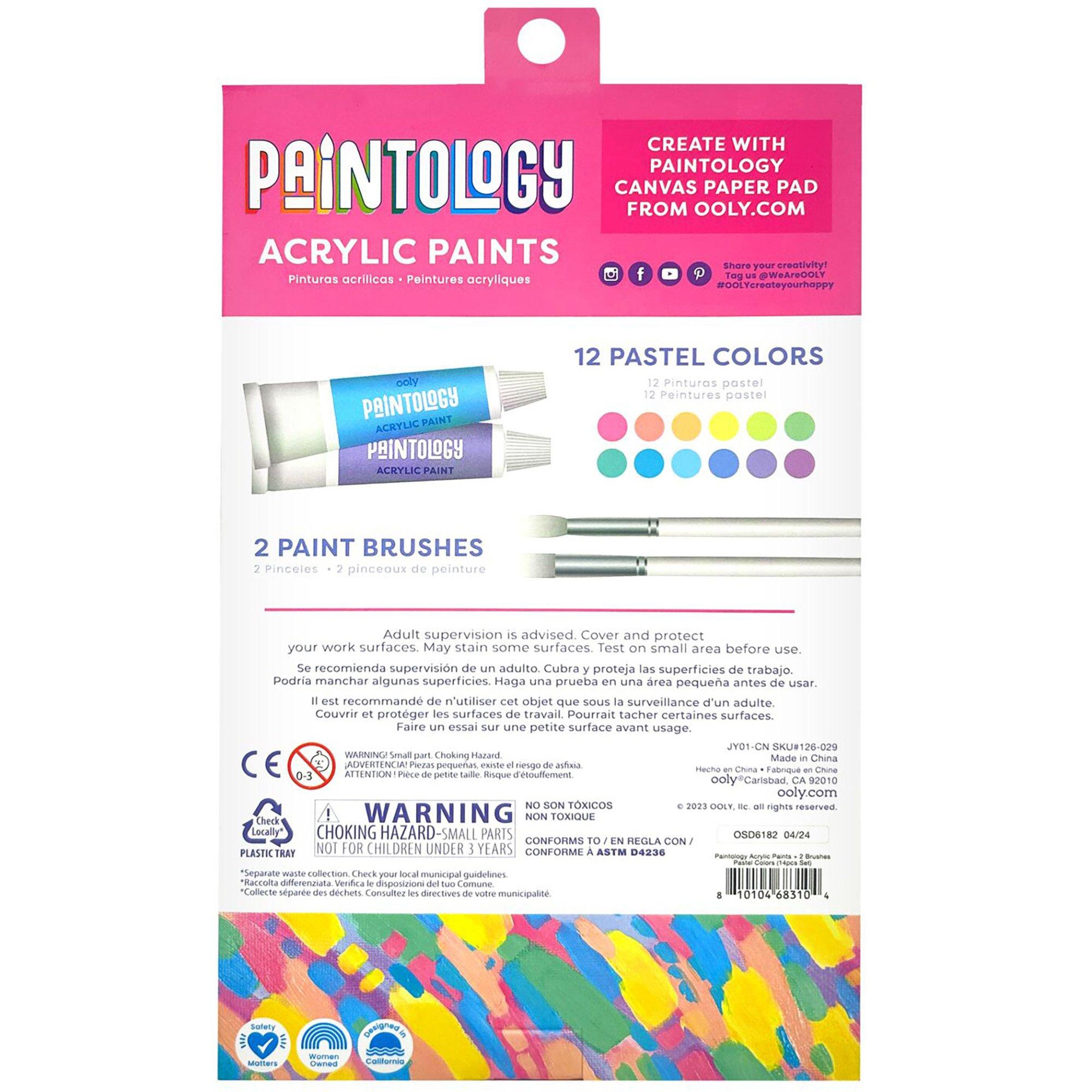 Paintology: Acrylic Paints - Pastel Colors 12ct image number 1