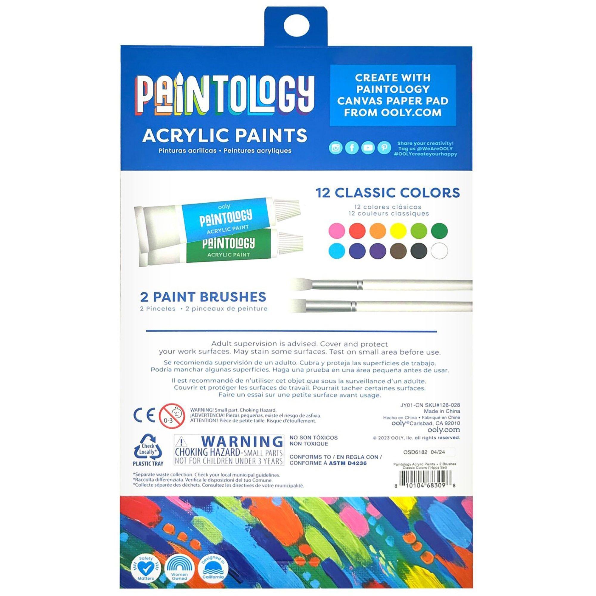 Paintology: Acrylic Paints - Classic Colors 12ct image number 1