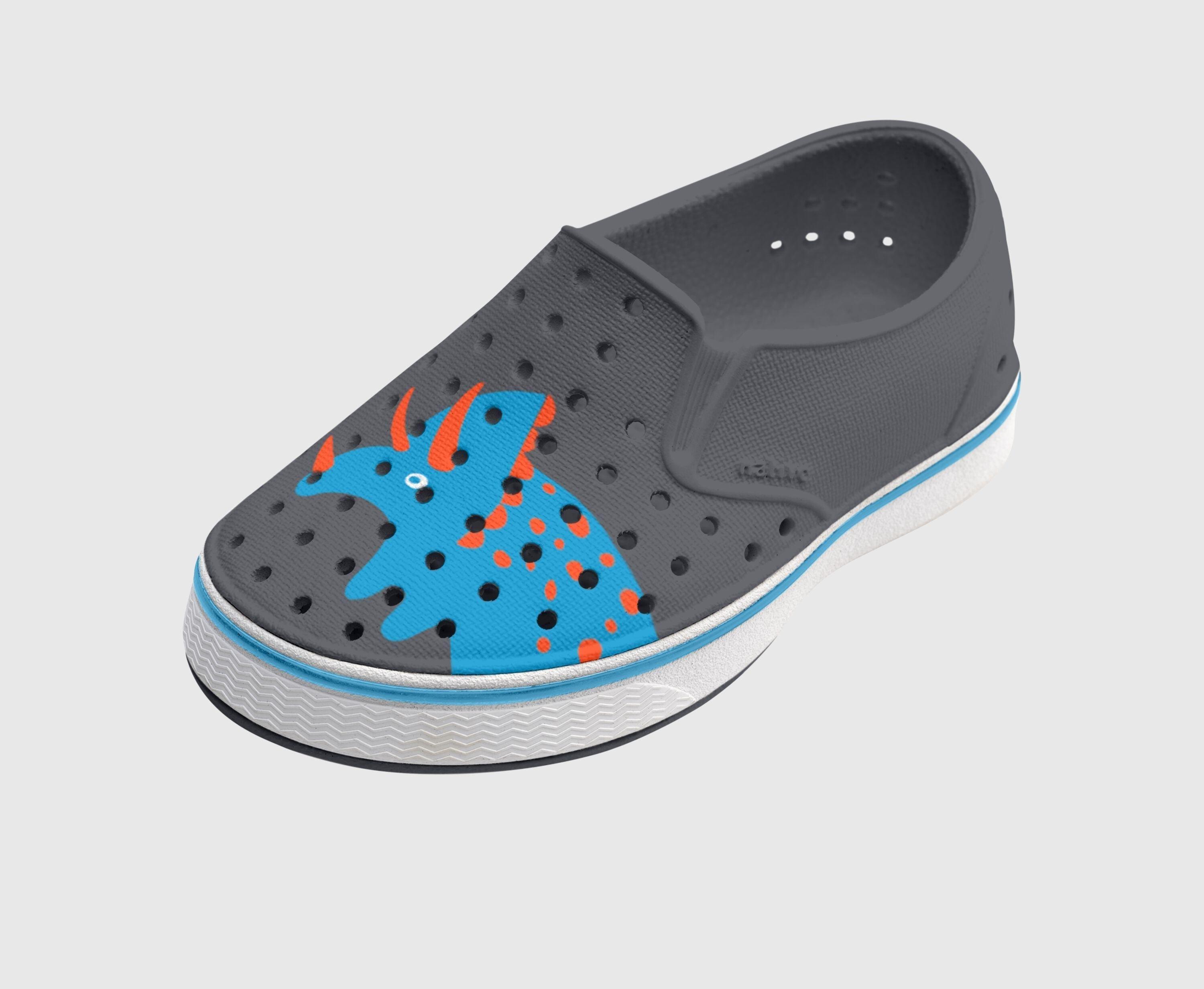 Miles Slip On Shoe | Dinosaur Block image number 1