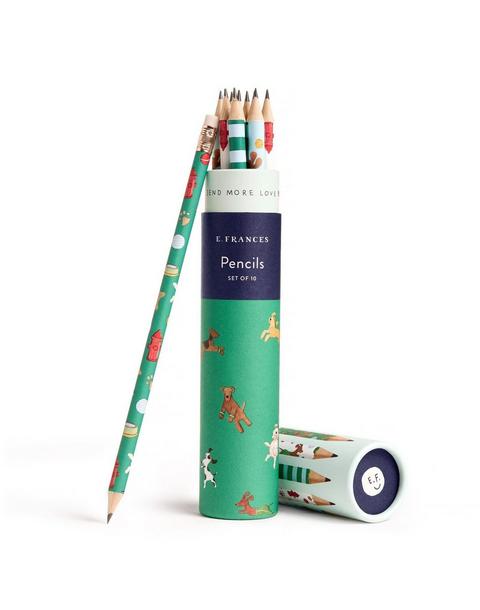 Off Leash Set of 10 Pencils