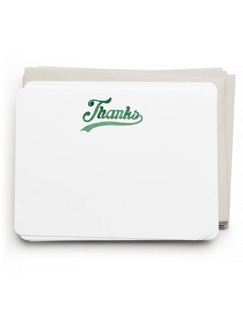 Varsity Thanks Flat Note Set