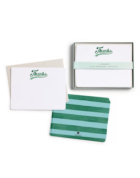Varsity Thanks Flat Note Set