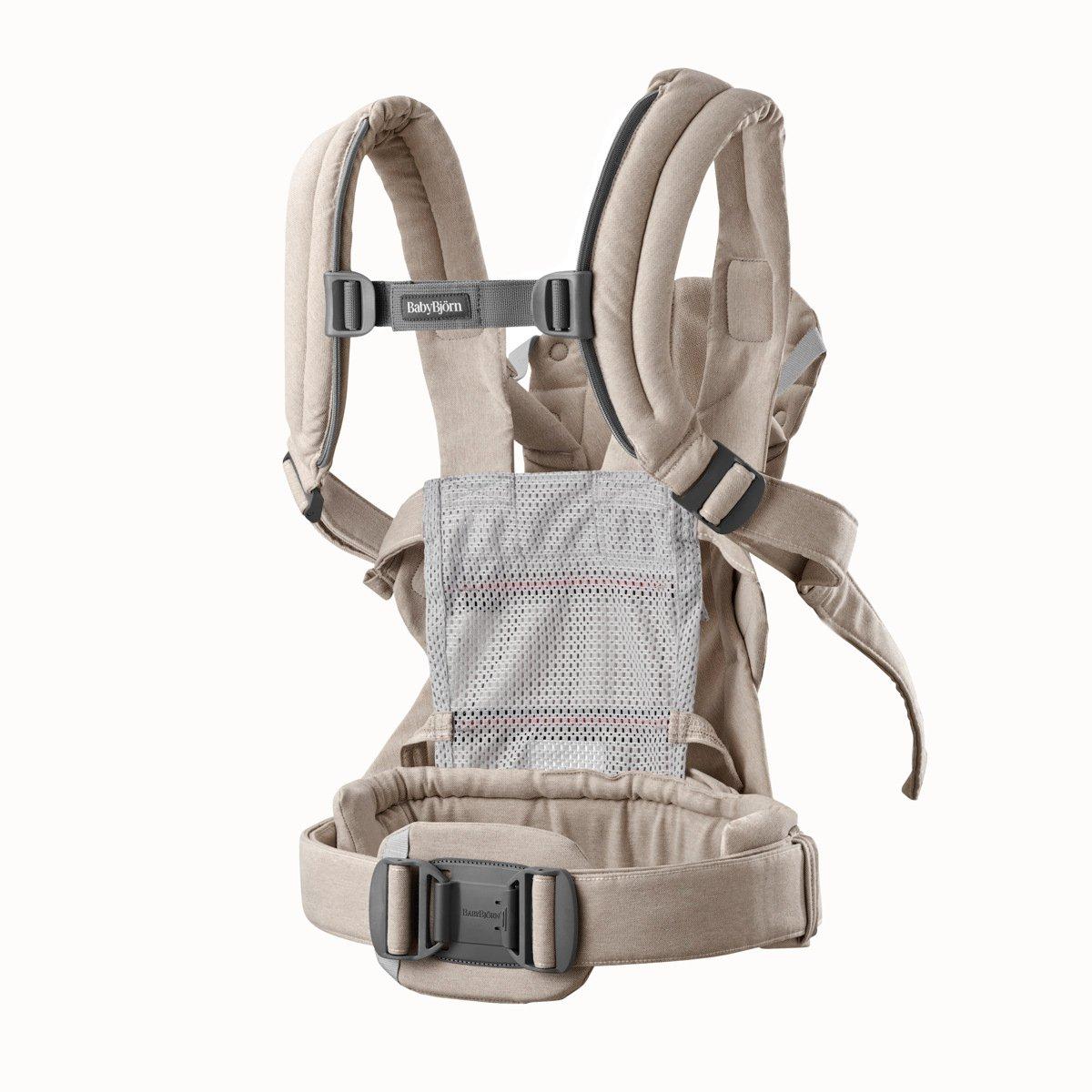 Baby Carrier Harmony: Woven | Light Beige Melange image number 2