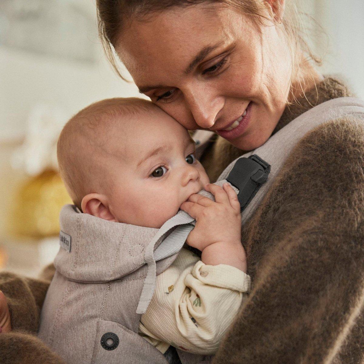 Baby Carrier Harmony: Woven | Light Beige Melange image number 3