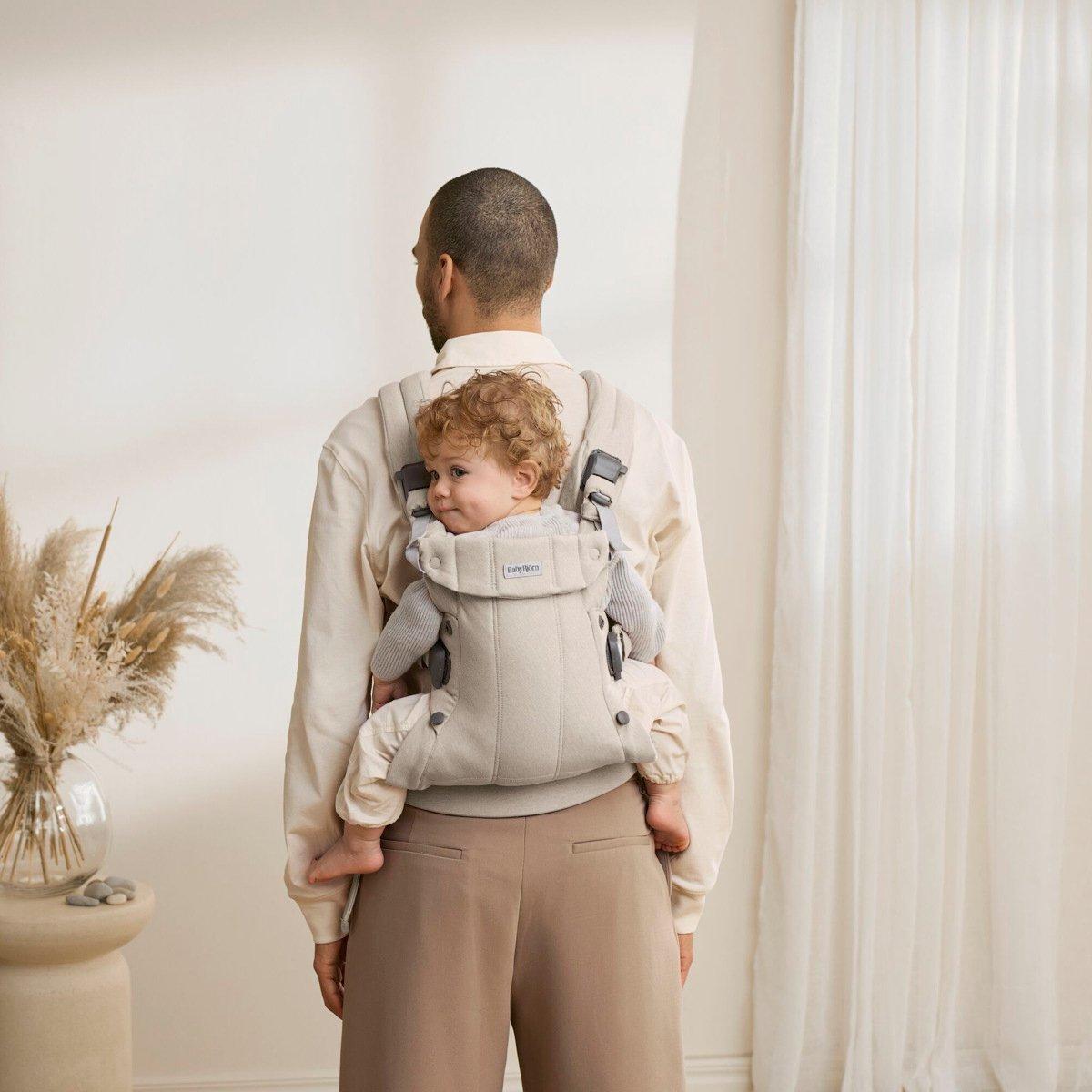 Baby Carrier Harmony: Woven | Light Beige Melange image number 4