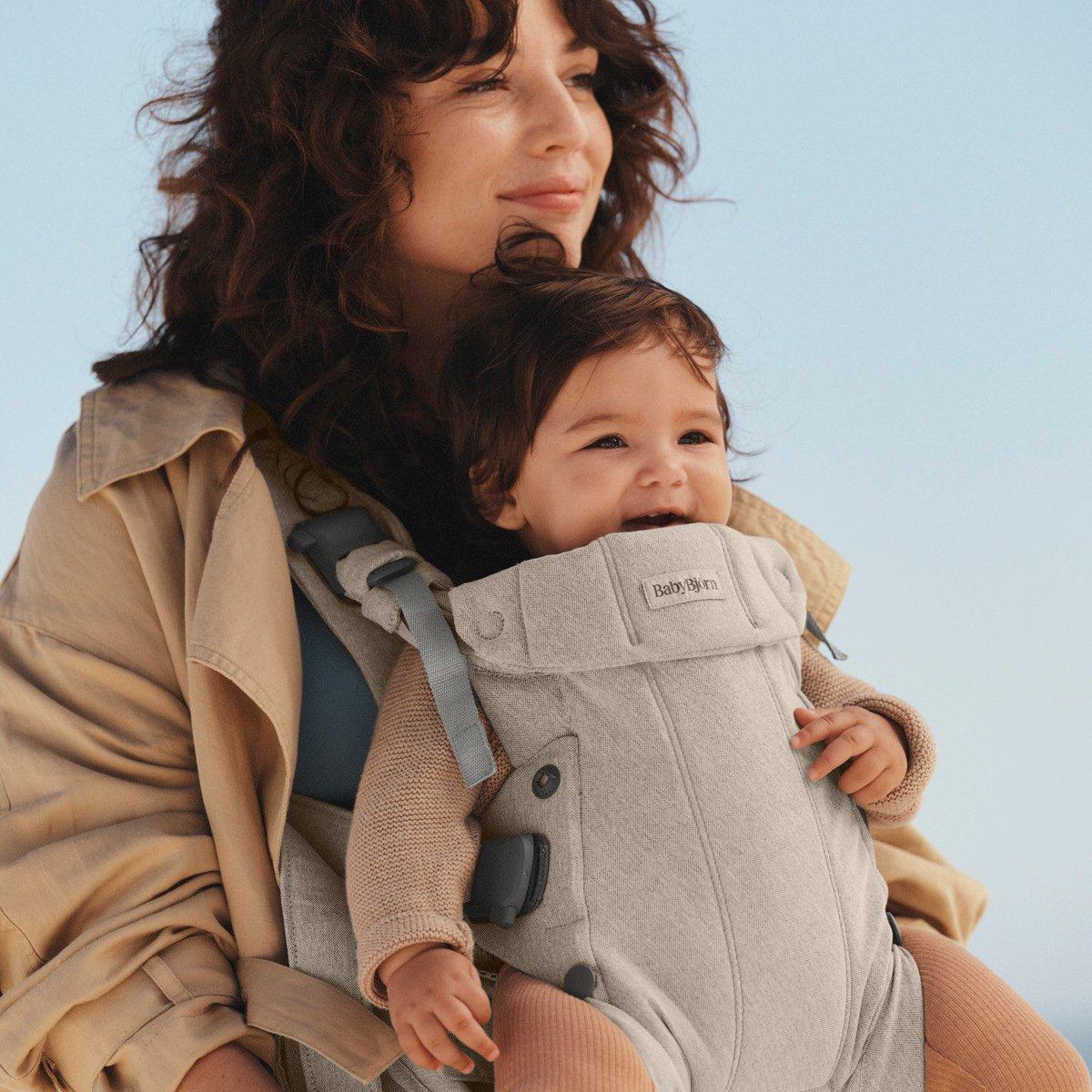 Baby Carrier Harmony: Woven | Light Beige Melange image number 1