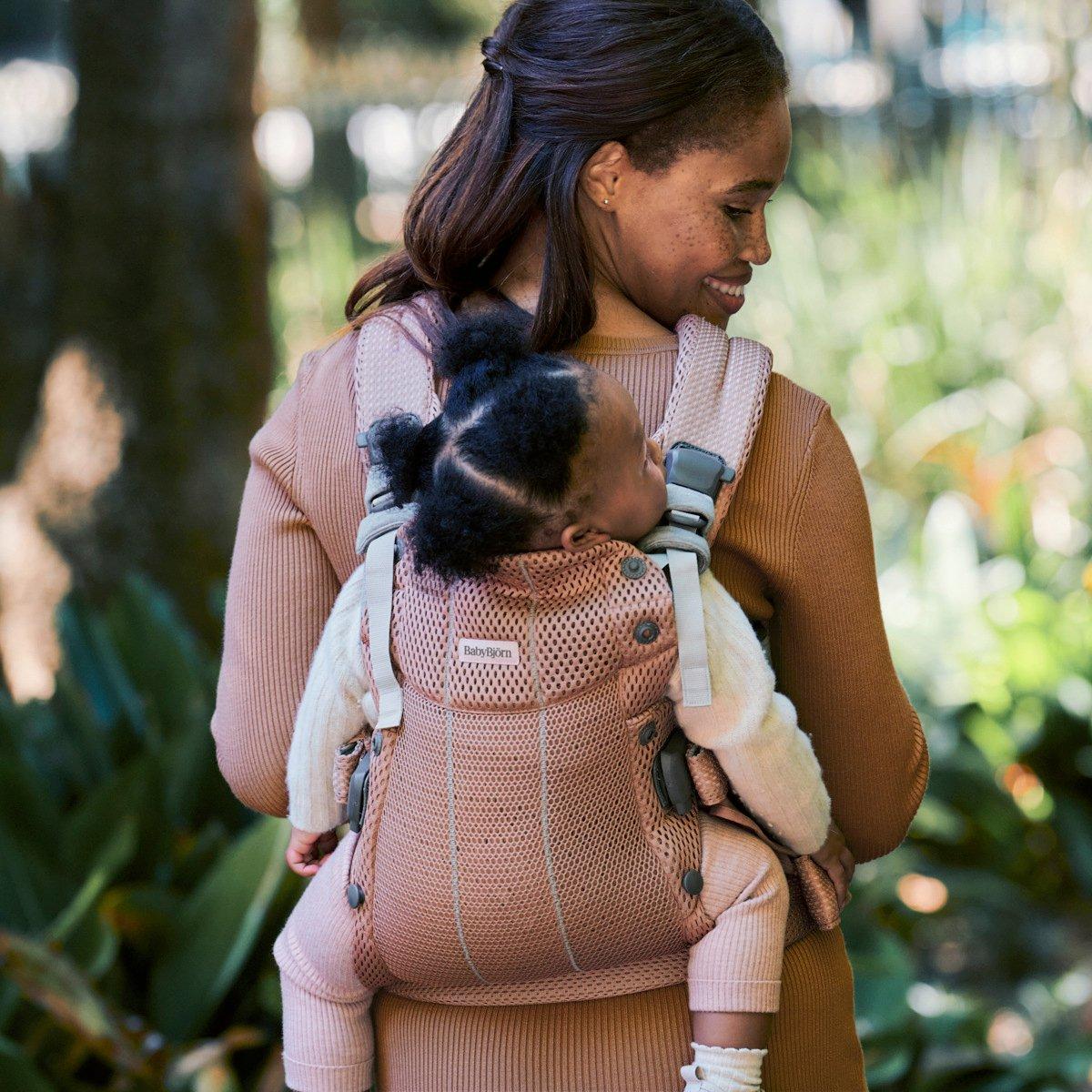 Baby Carrier Harmony: 3D Mesh | Dusty Pink image number 4