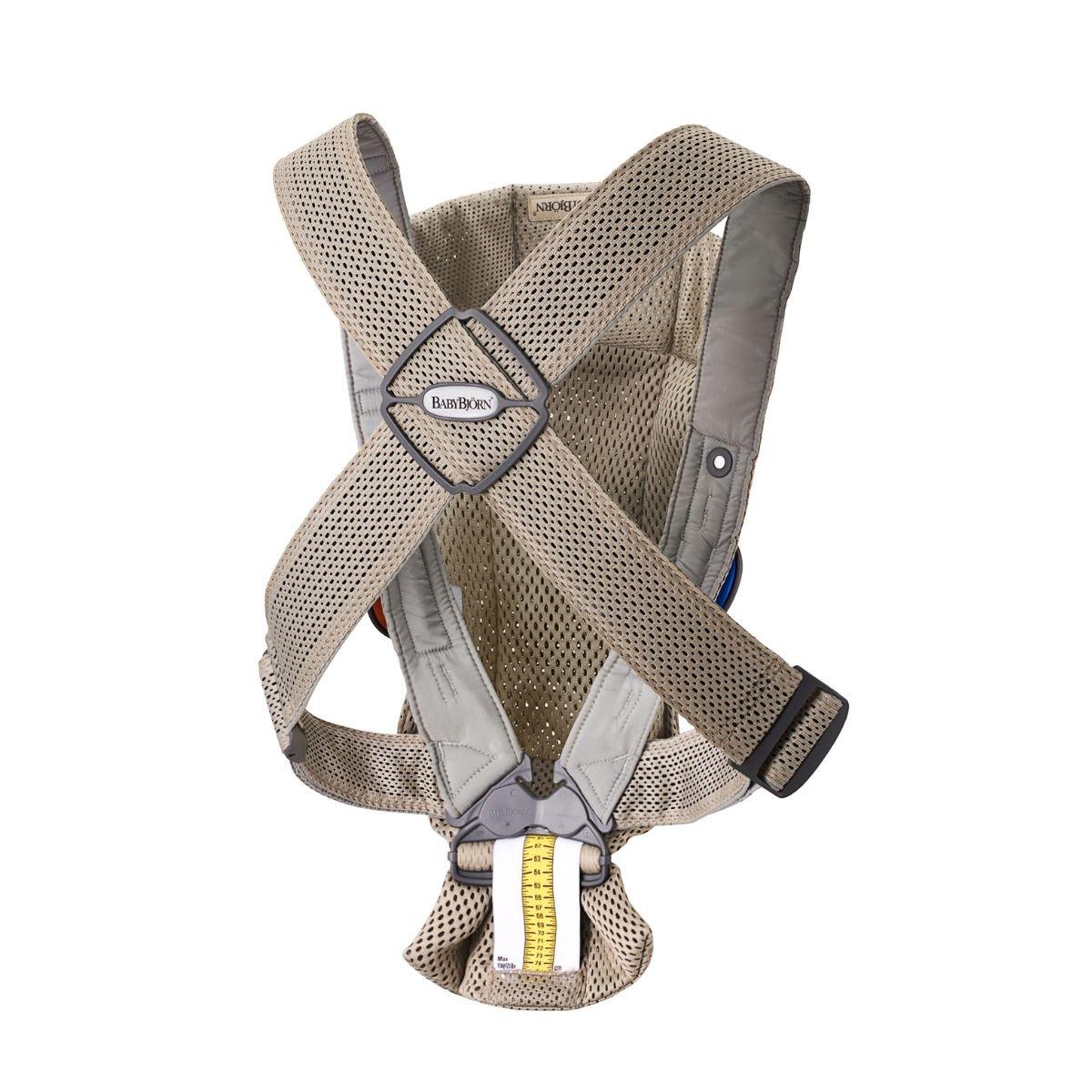 Baby Carrier Mini: 3D Mesh | Greige image number 3