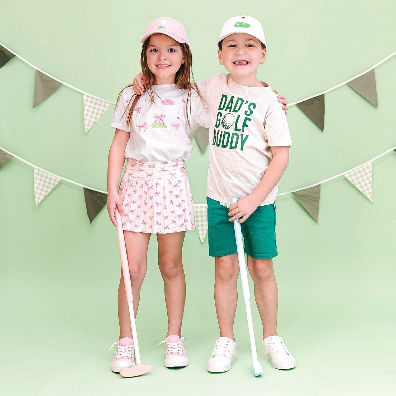 Pink Bow Athletic Skort image number 3