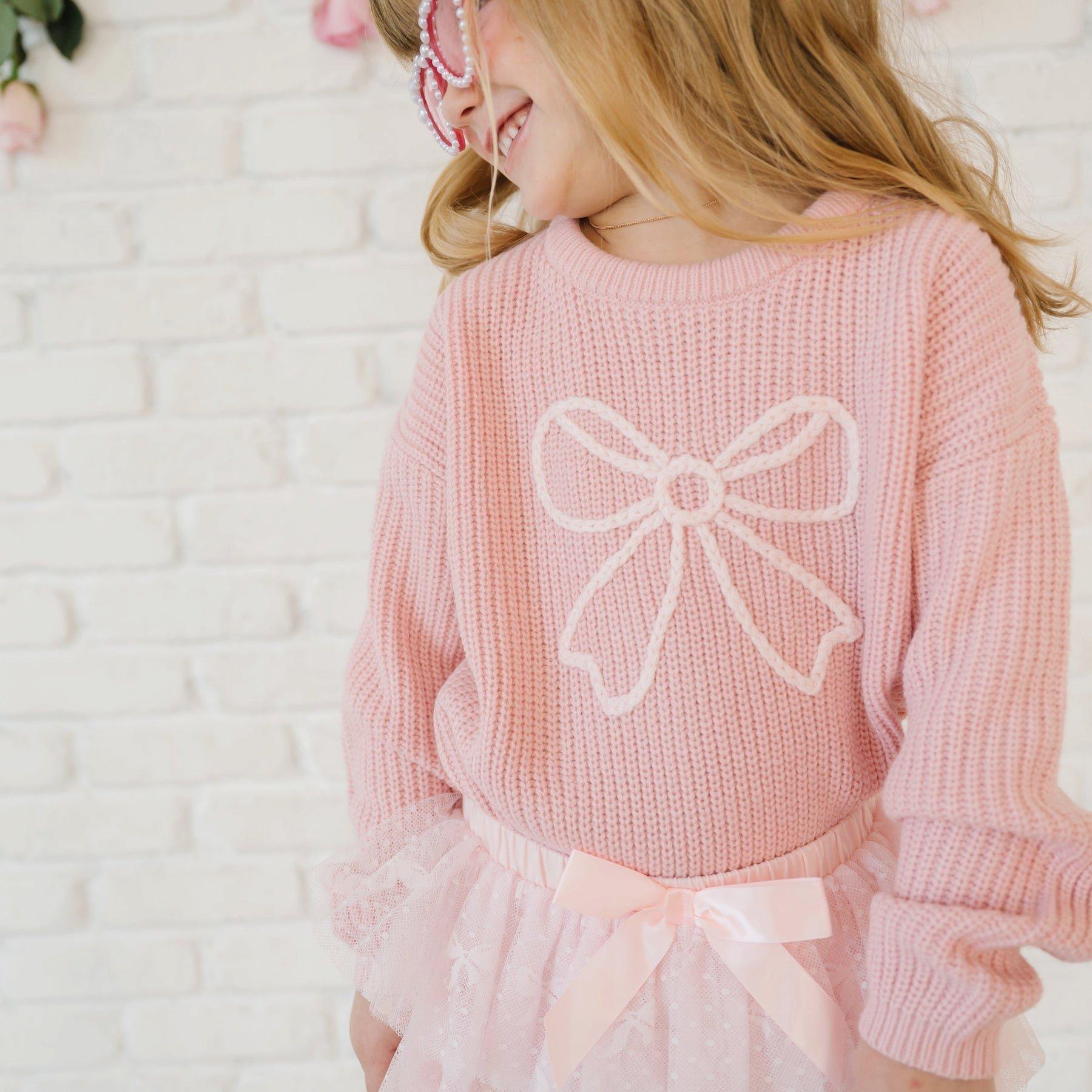 Coquette Bow Knit Sweater image number 2