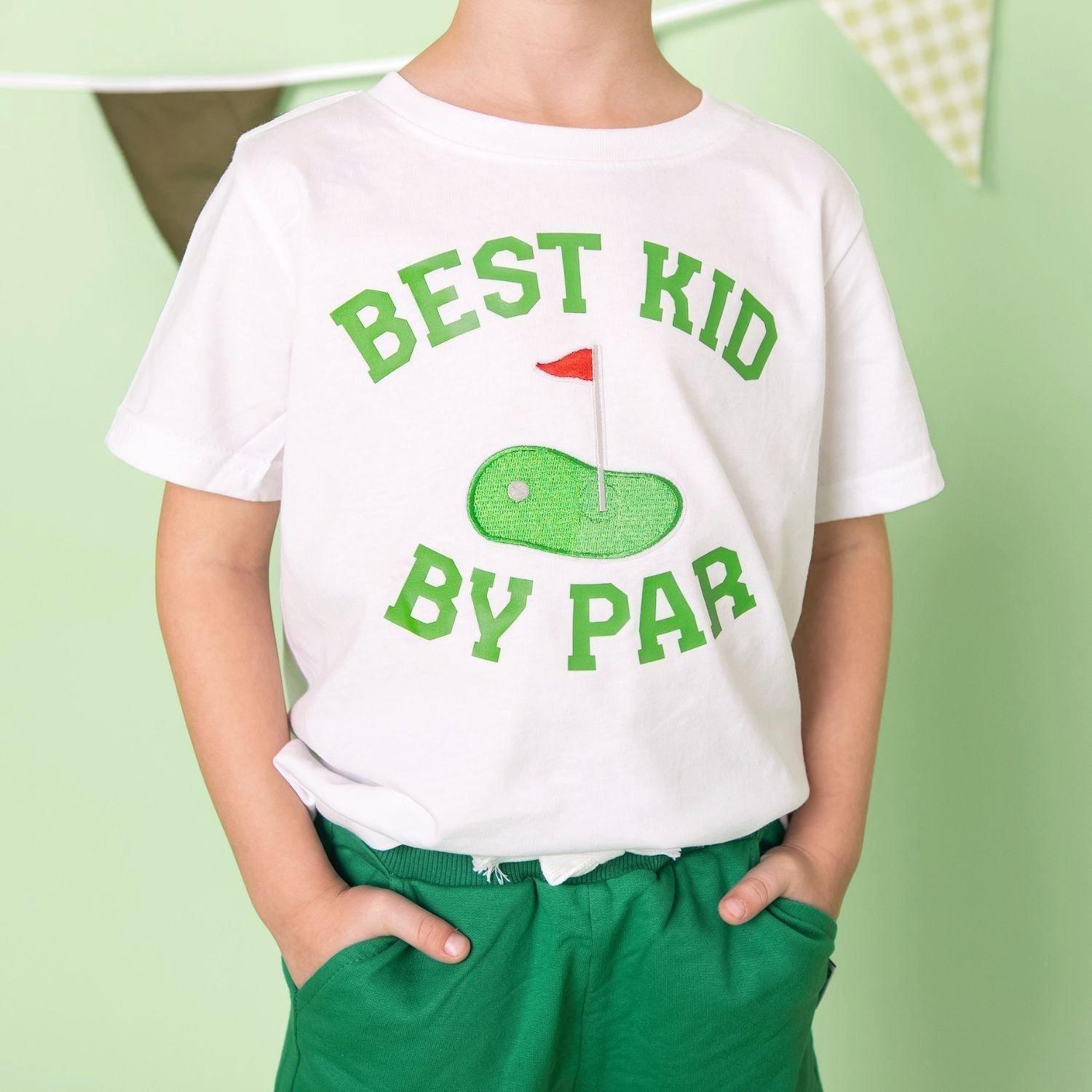Best Kid By Par Patch Short Sleeve T-Shirt image number 2
