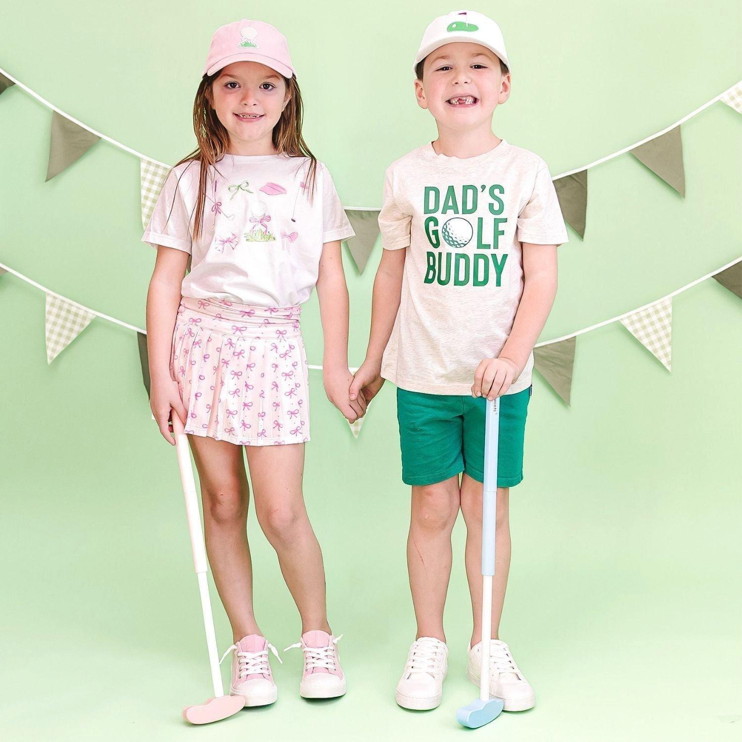 Golf Tee Bow Patch Baseball Hat image number 3